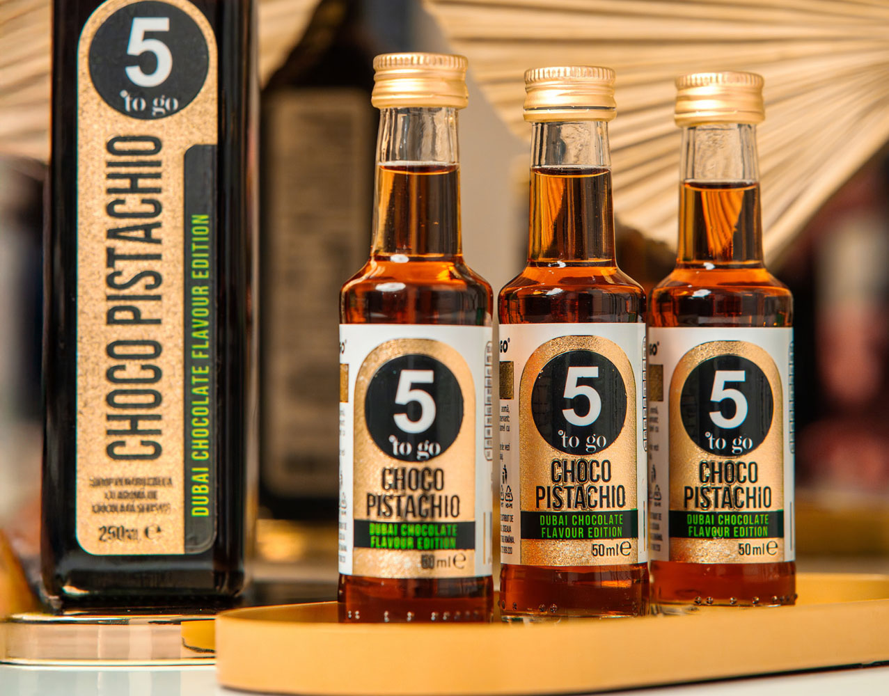 5 to go Dubai chocolate flavour