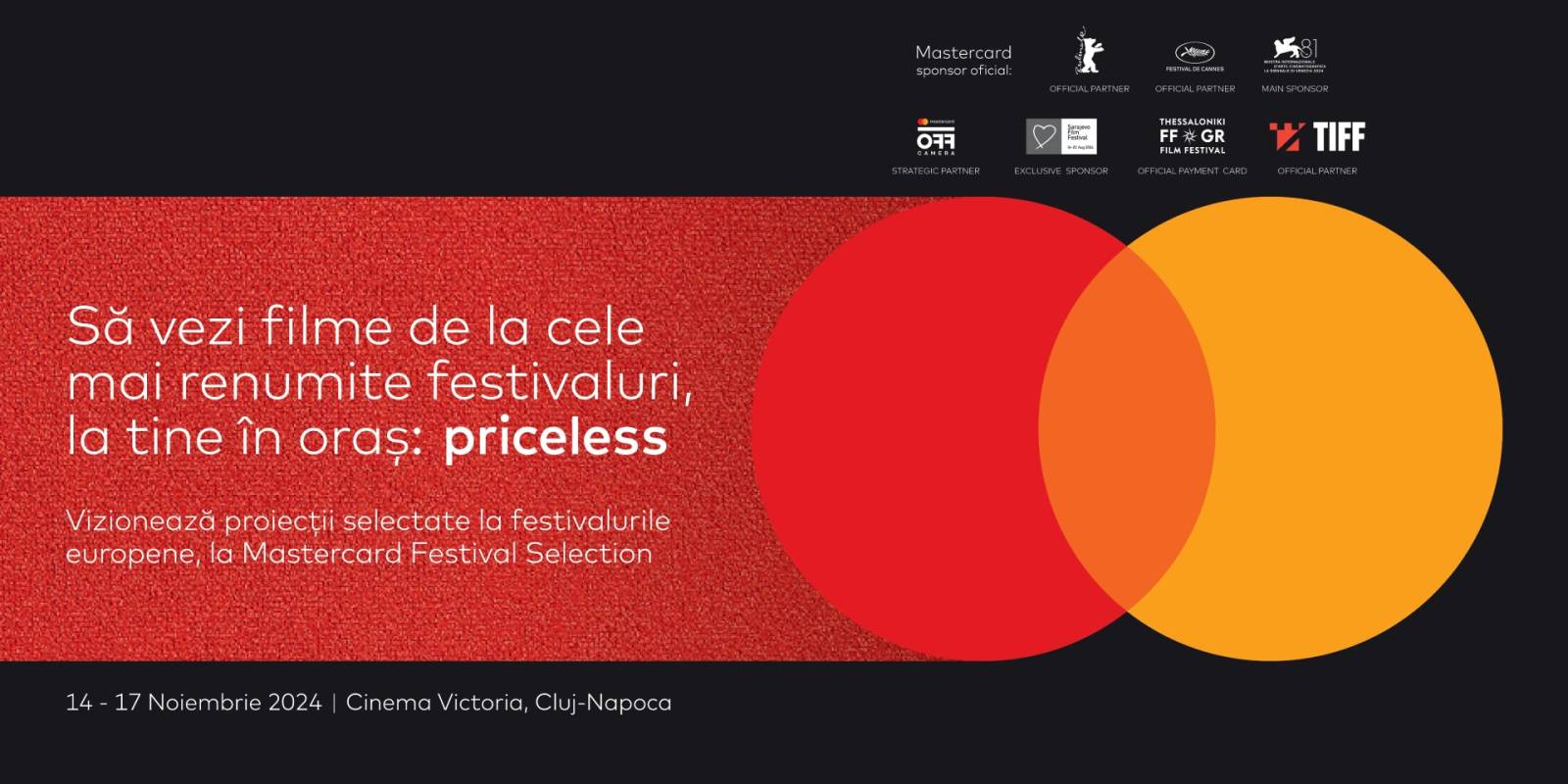 Filmele de festival în cinematografe în cadrul Mastercard Festival Selection