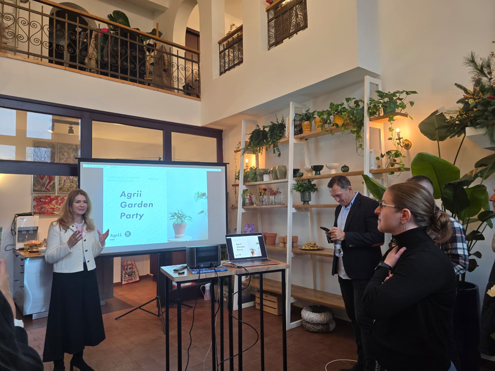 Agrii a organizat primul său atelier de grădinărit urban
