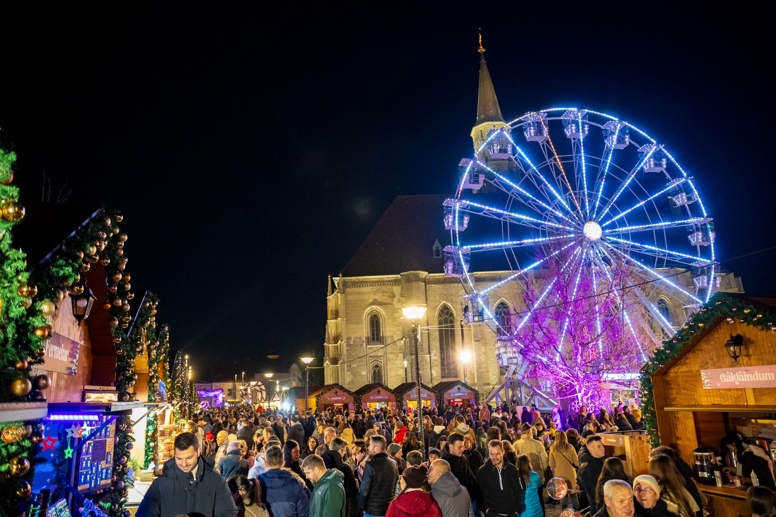 Târgul de Crăciun din Cluj-Napoca se deschide pe 22 noiembrie