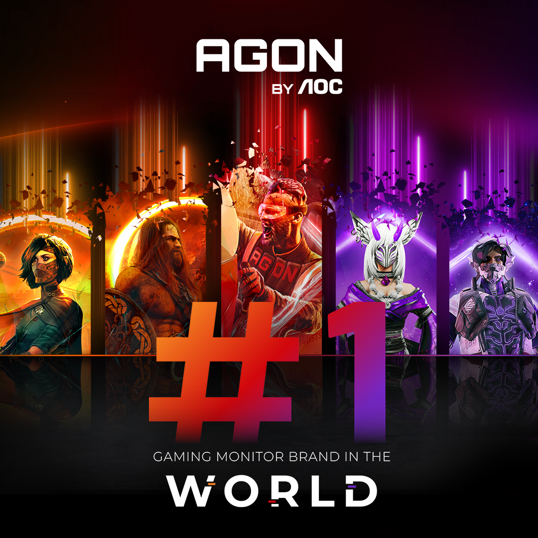 AGON by AOC are unele din cele mai bune monitoare de gaming