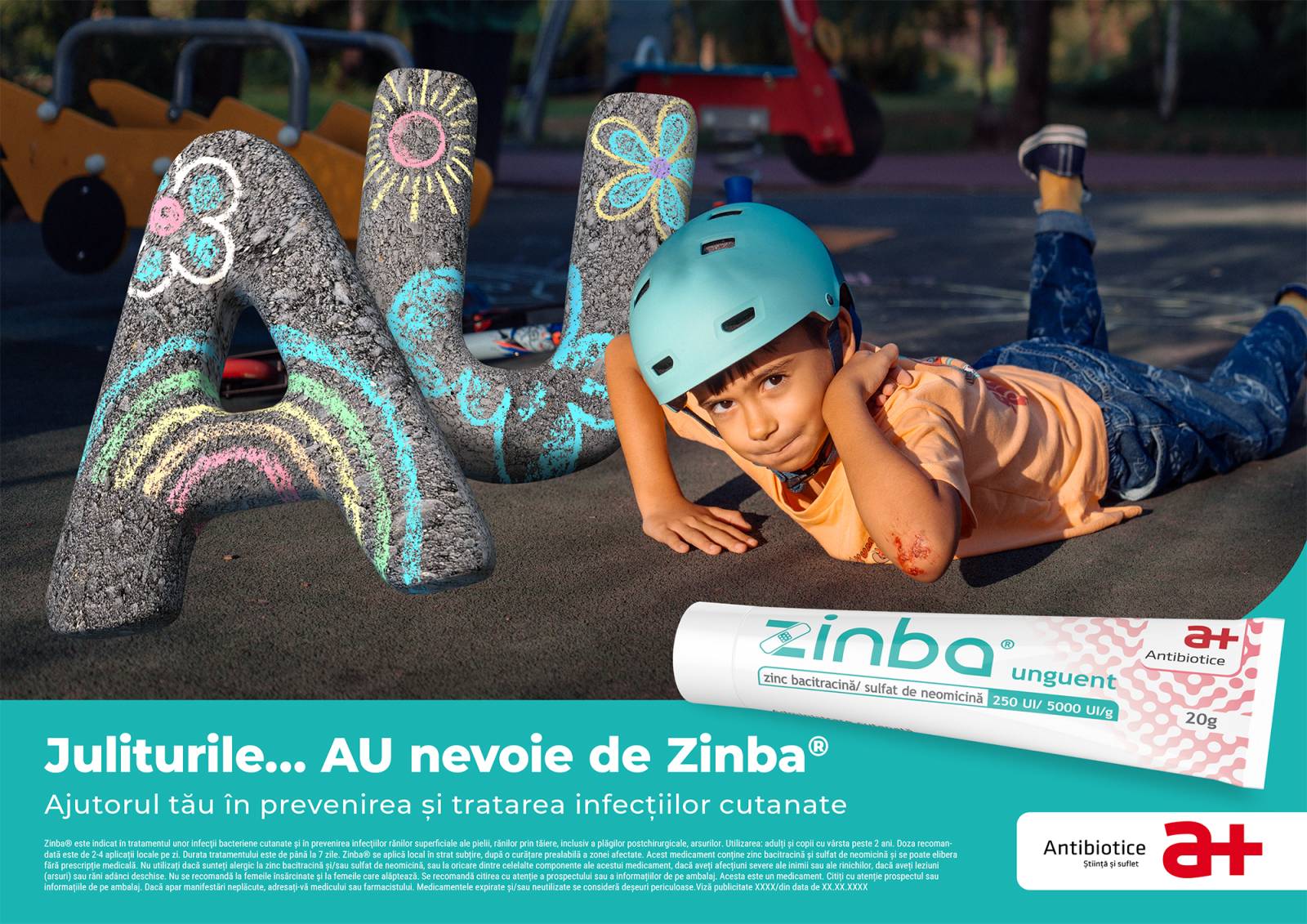 FCB Bucharest semnează campania de lansare pentru Zinba®, cel mai nou produs marca Antibiotice Iași