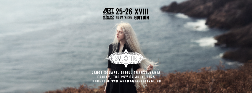 Sylvaine și trupa sa vor cânta la ARTmania Festival 2025