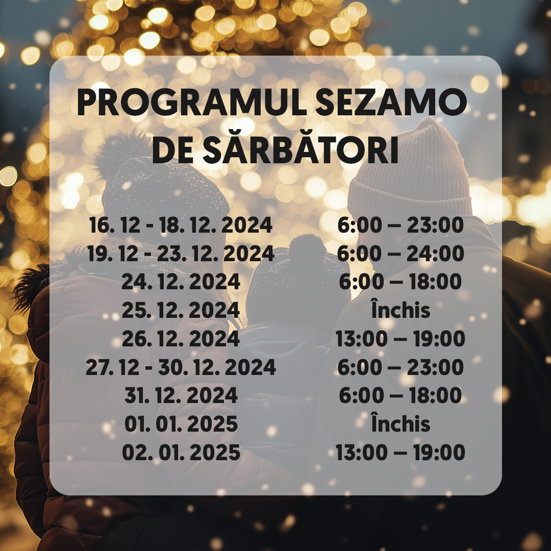 Sezamo program sarbatori
