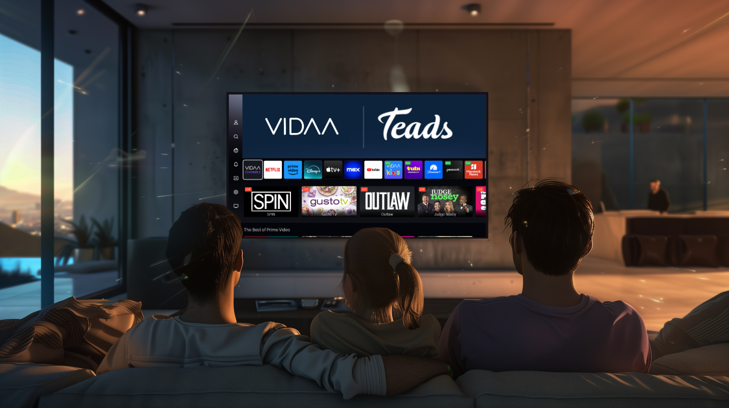 Teads și VIDAA SUA își extind parteneriatul global exclusiv pentru a livra expunere CTV premium