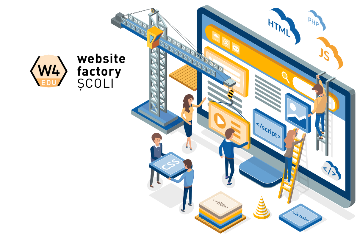 Code for Romania lansează o soluție gratuită de websiteuri pentru școlile românești