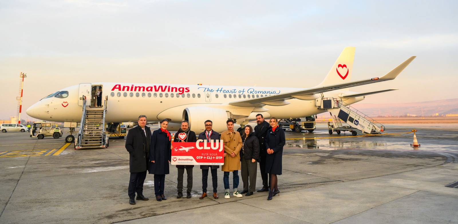 AnimaWings Cluj Napoca zbor inaugural