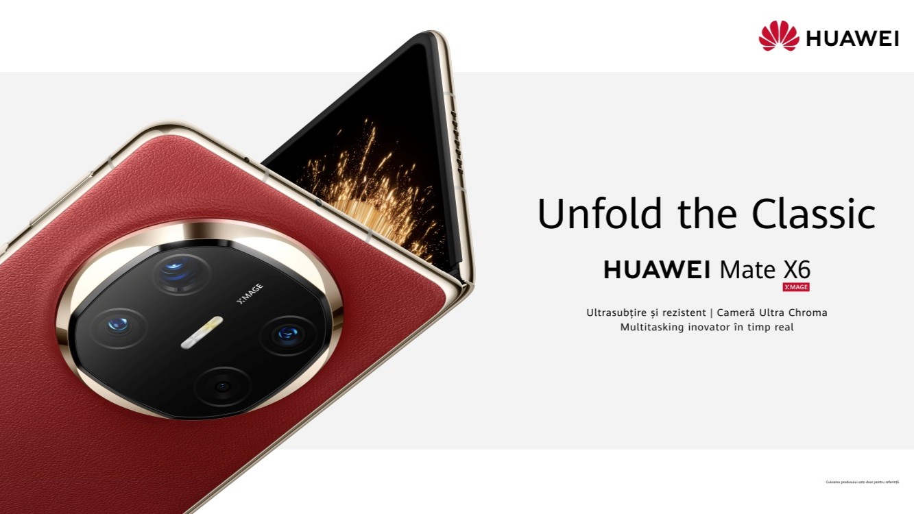 Huawei lansează Mate X6, FreeBuds Pro 4, seria nova 13, dar și MatePad 11.5 PaperMatte