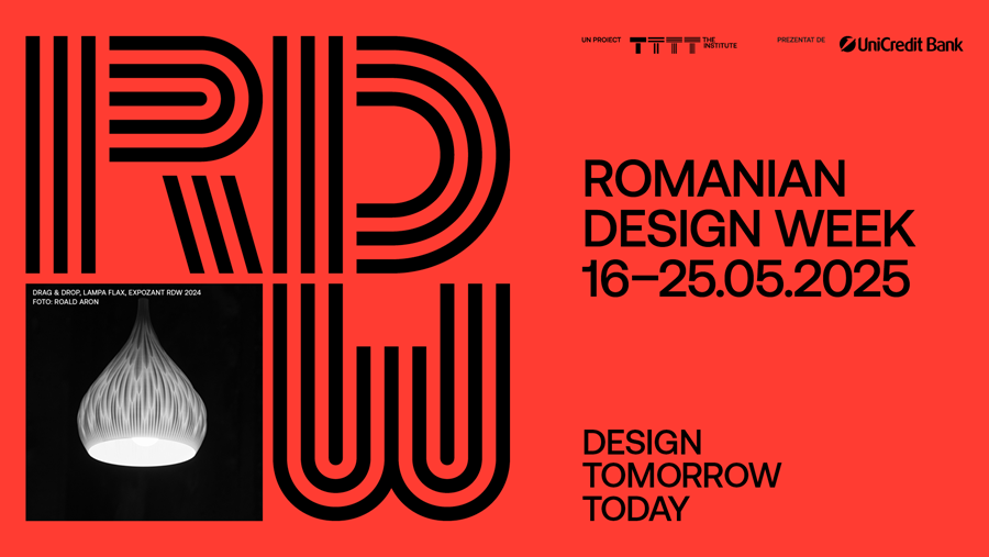 Romanian Design Week 2025: designul de mâine, astăzi. Schimbări structurale și de conținut
