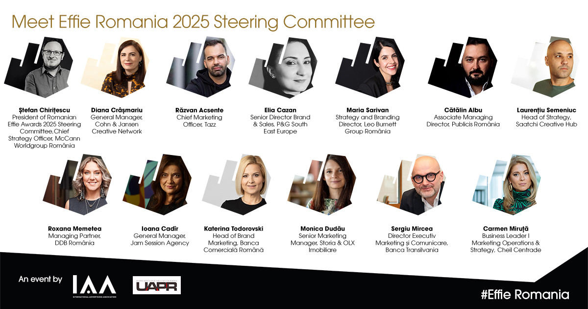 Effie Awards România 2025 anunță comitetul de organizare 1 474835496 602044202460866 6503856651681938663 n full