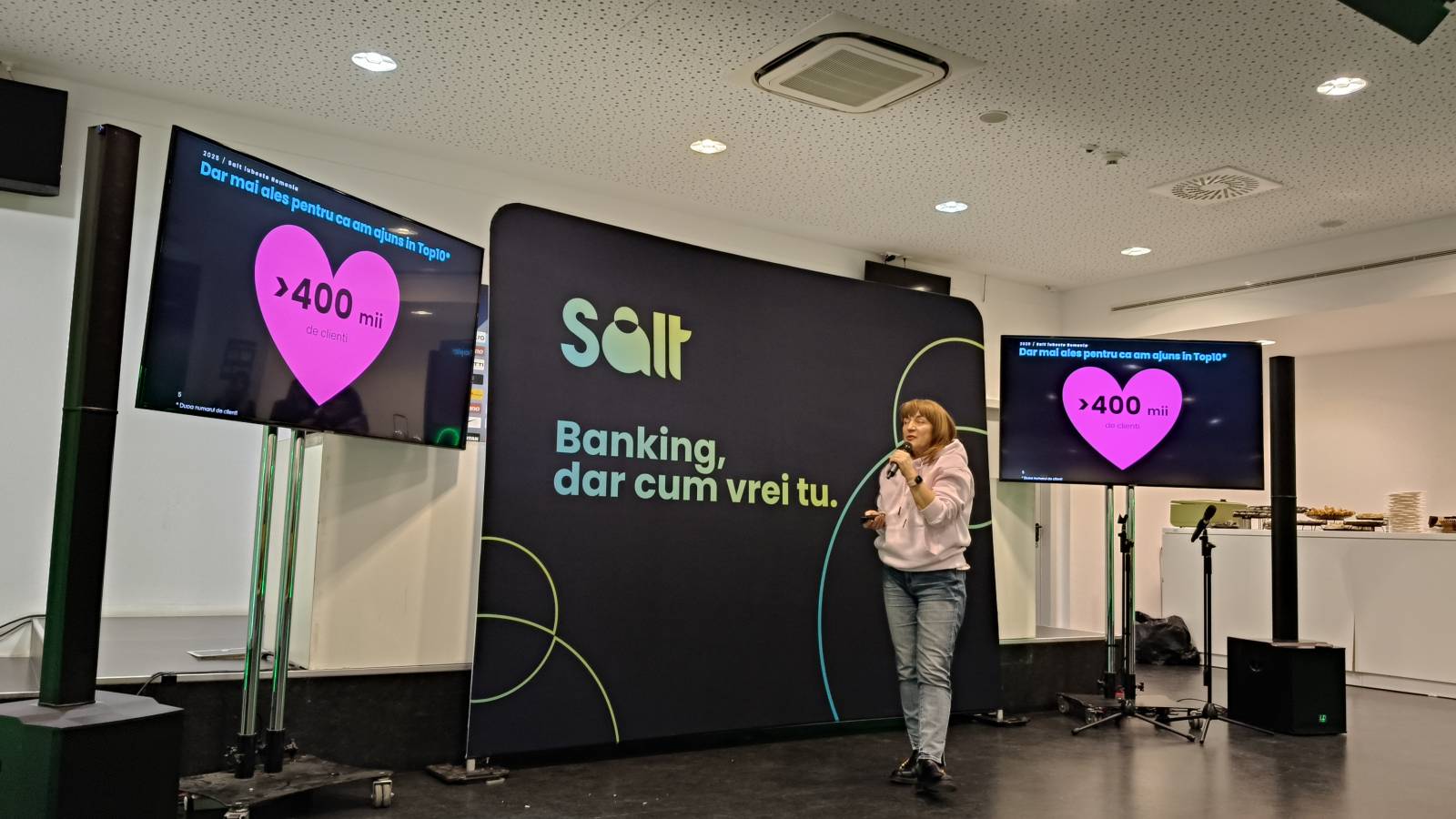 Salt Bank are peste 400.000 de utilizatori