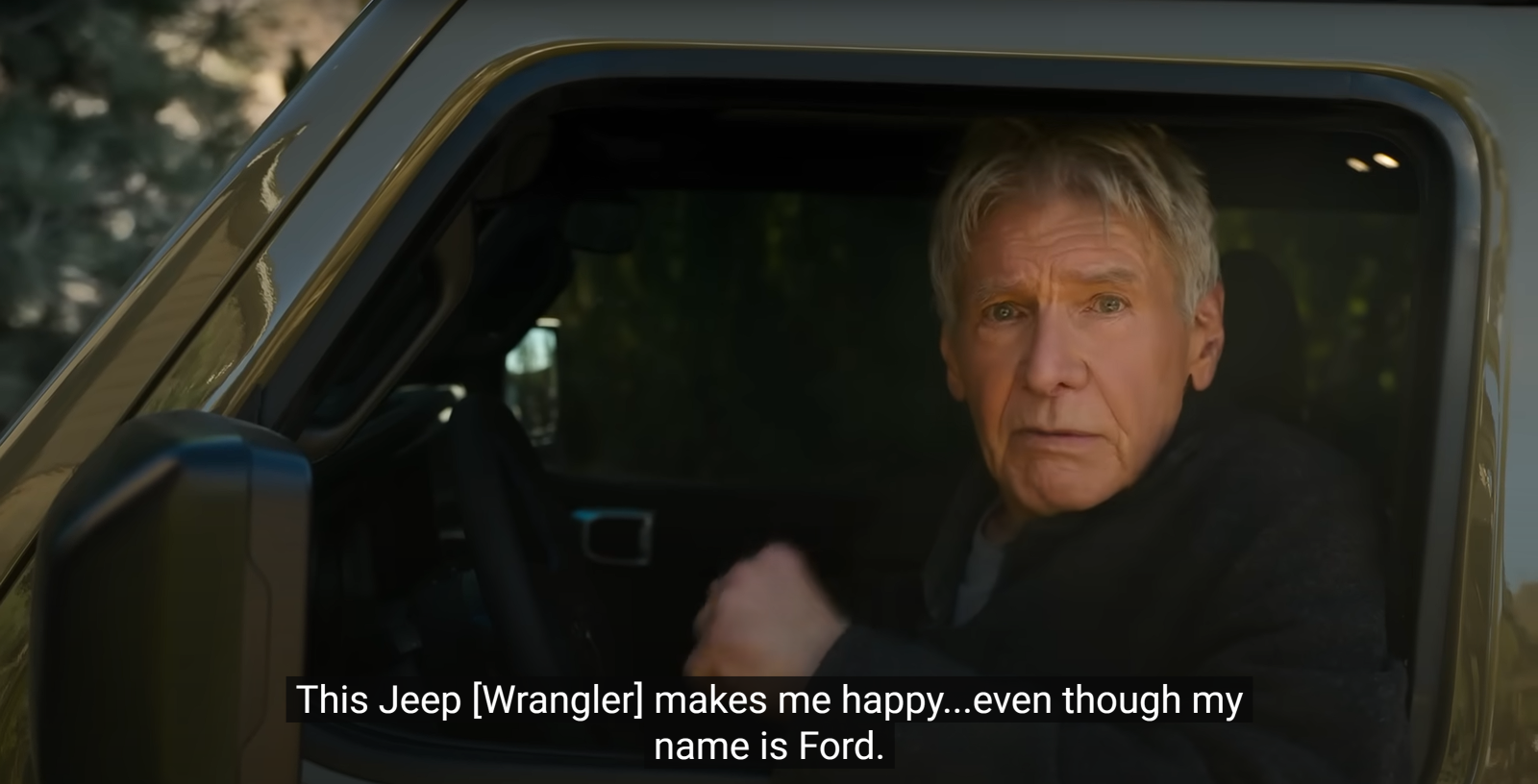 Jeep l-a adus pe Harrison Ford pentru reclama de la Super Bowl