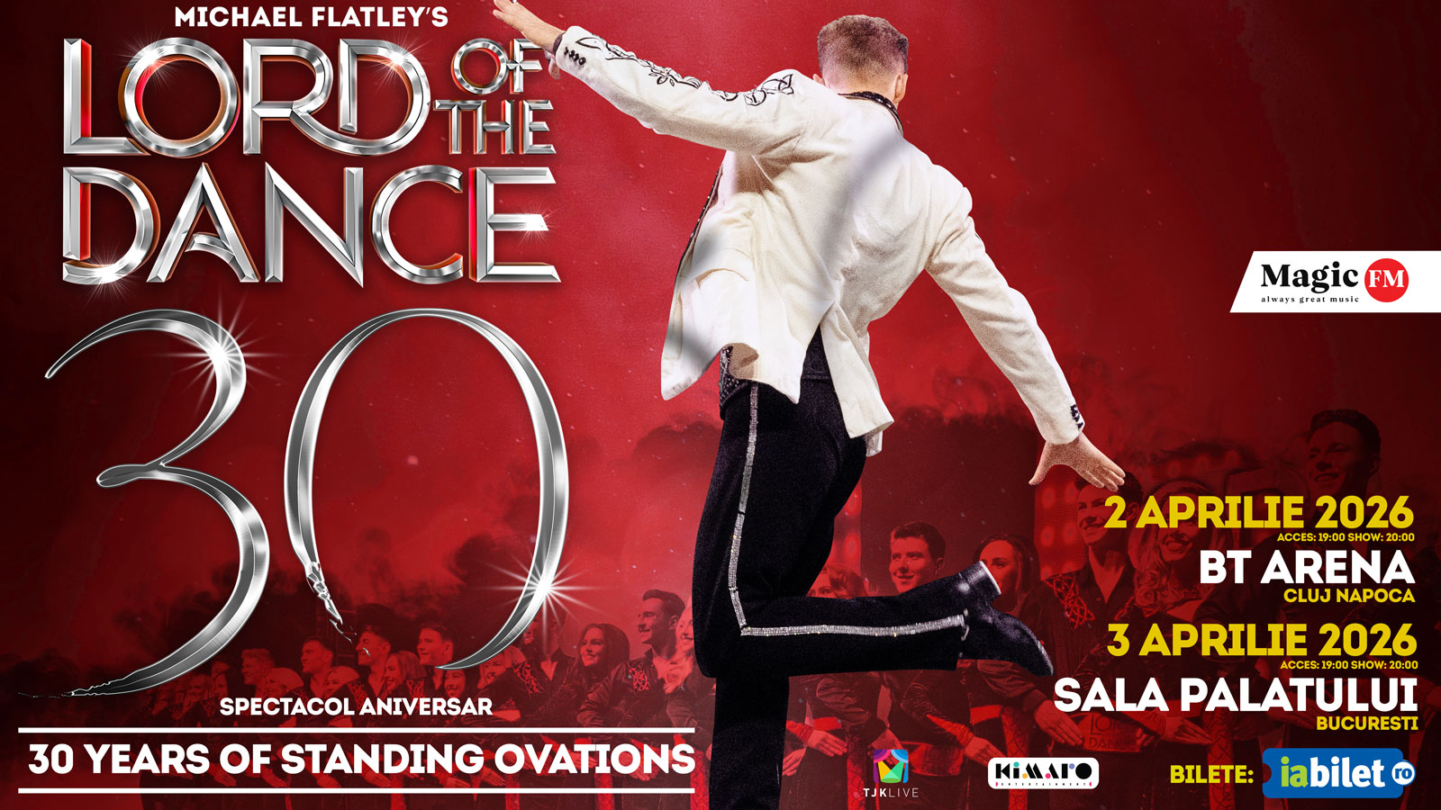 Lord of the Dance va avea spectacole la București și Cluj Napoca