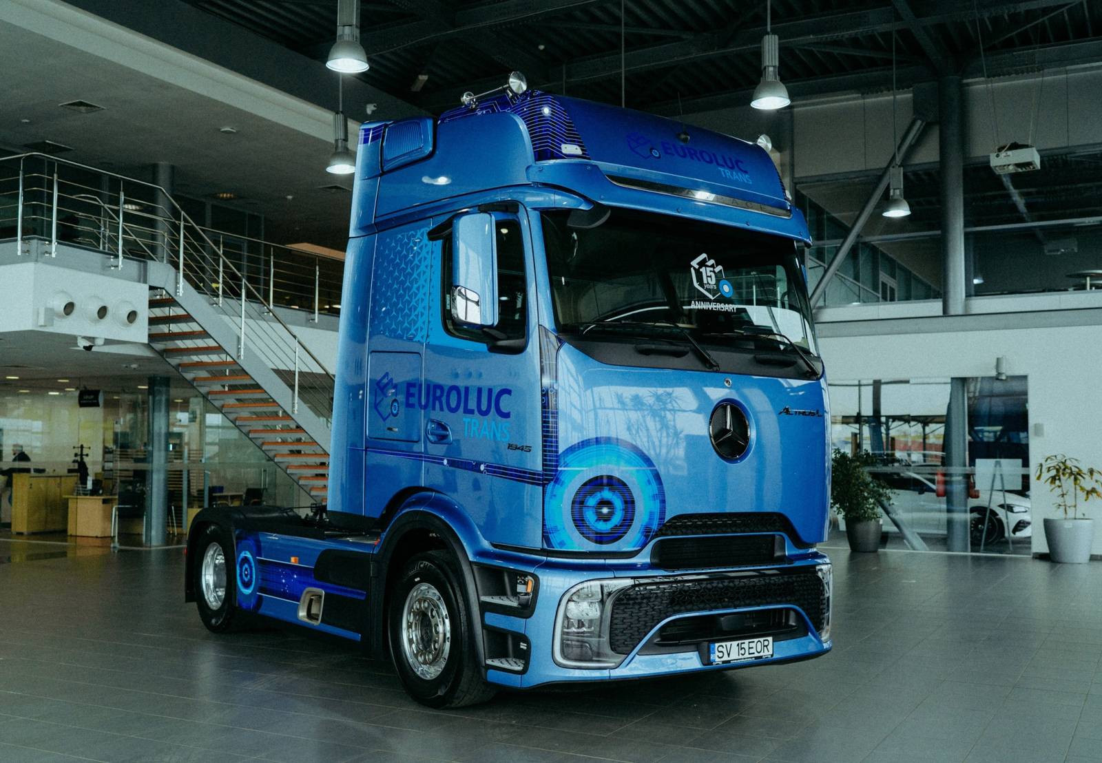 Primul camion Actros L cu ProCabin din România a fost livrat către Euroluc Trans