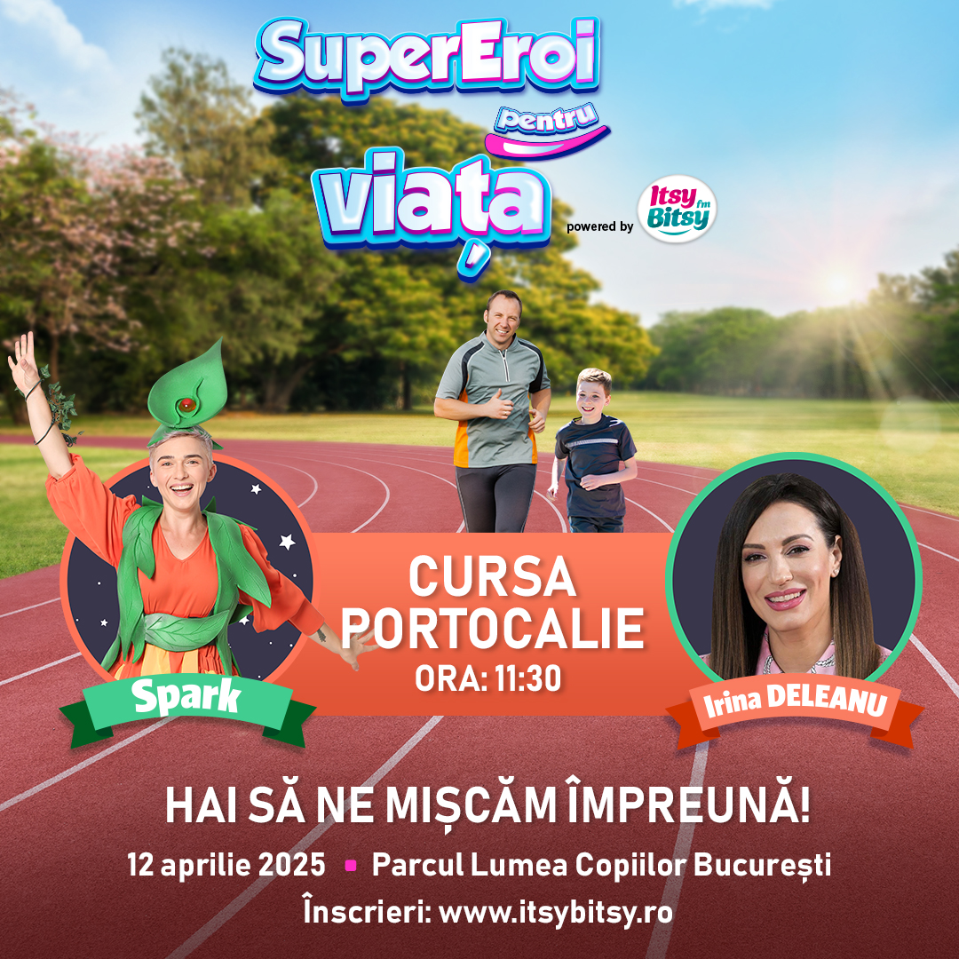 Cursa portocalie Spark Irina Deleanu