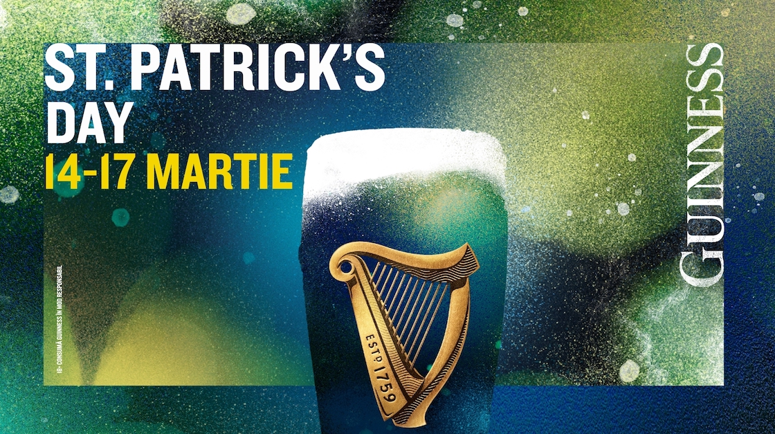 Guinness aduce experiența autentică irlandeză în România de St. Patrick’s Day