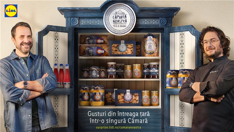 Gusturi din întreaga țară într-o singură Cămară – o nouă campanie lansată de Lidl România și MullenL...