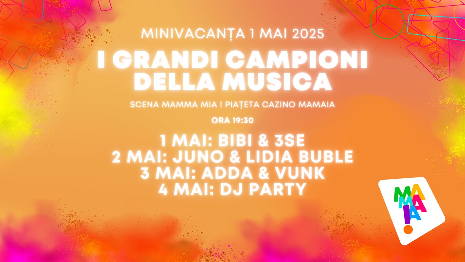Seria de concerte „I Grandi Campioni della Musica” – 4 zile de concerte incendiare și muzică bună la...