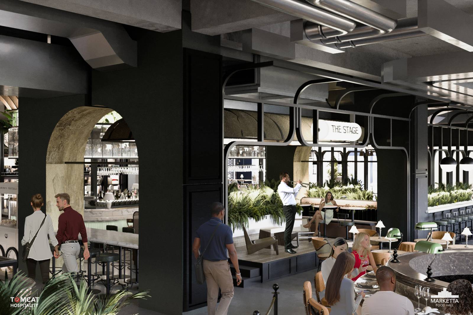 One Gallery va găzdui cel mai mare food hall din Europa de Est