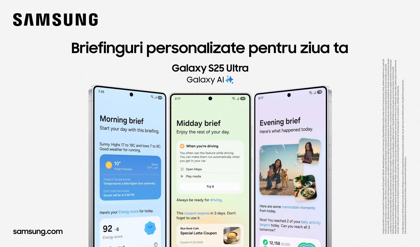 Samsung Galaxy S25: AI pentru tine și businessul tău
