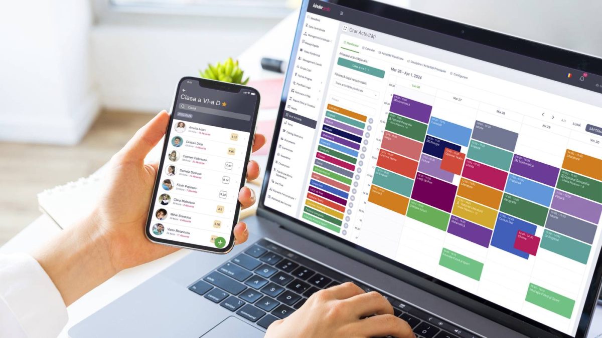 Kinderpedia 2024 Activity Calendar Gradebook Teacher RO