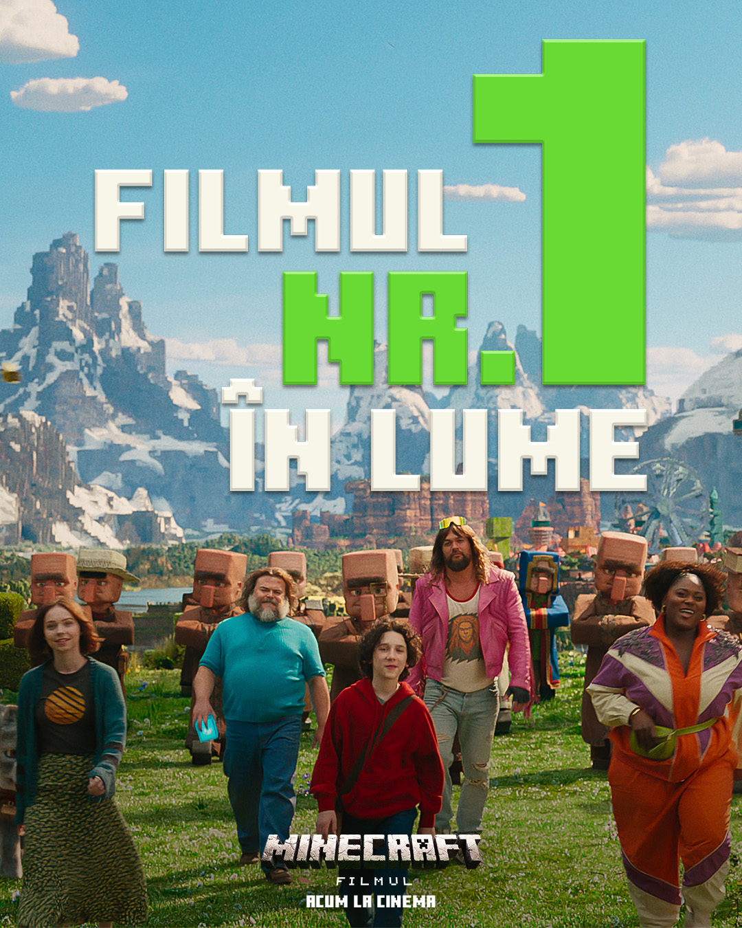 Minecraft: filmul, cea mai mare lansare la cinema din 2025. Record de spectatori