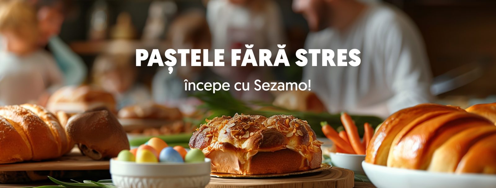 Sezamo a pregătit peste 500 de produse dedicate sezonului de Paște