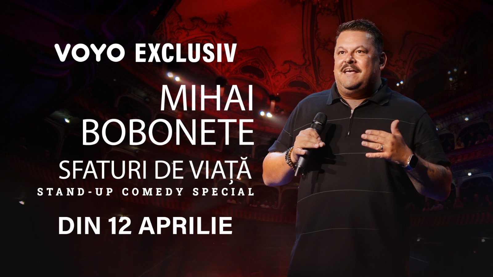 Mihai Bobonete aduce Sfaturi de Viață, în premieră pe Voyo