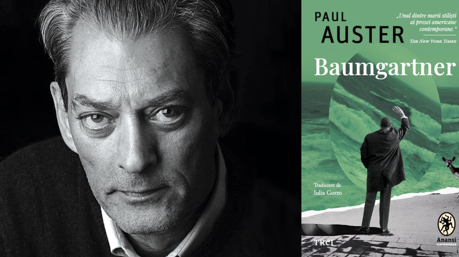 Ultimul roman al lui Paul Auster, publicat în limba română 1 comunicat anansi auster baumgartner 1
