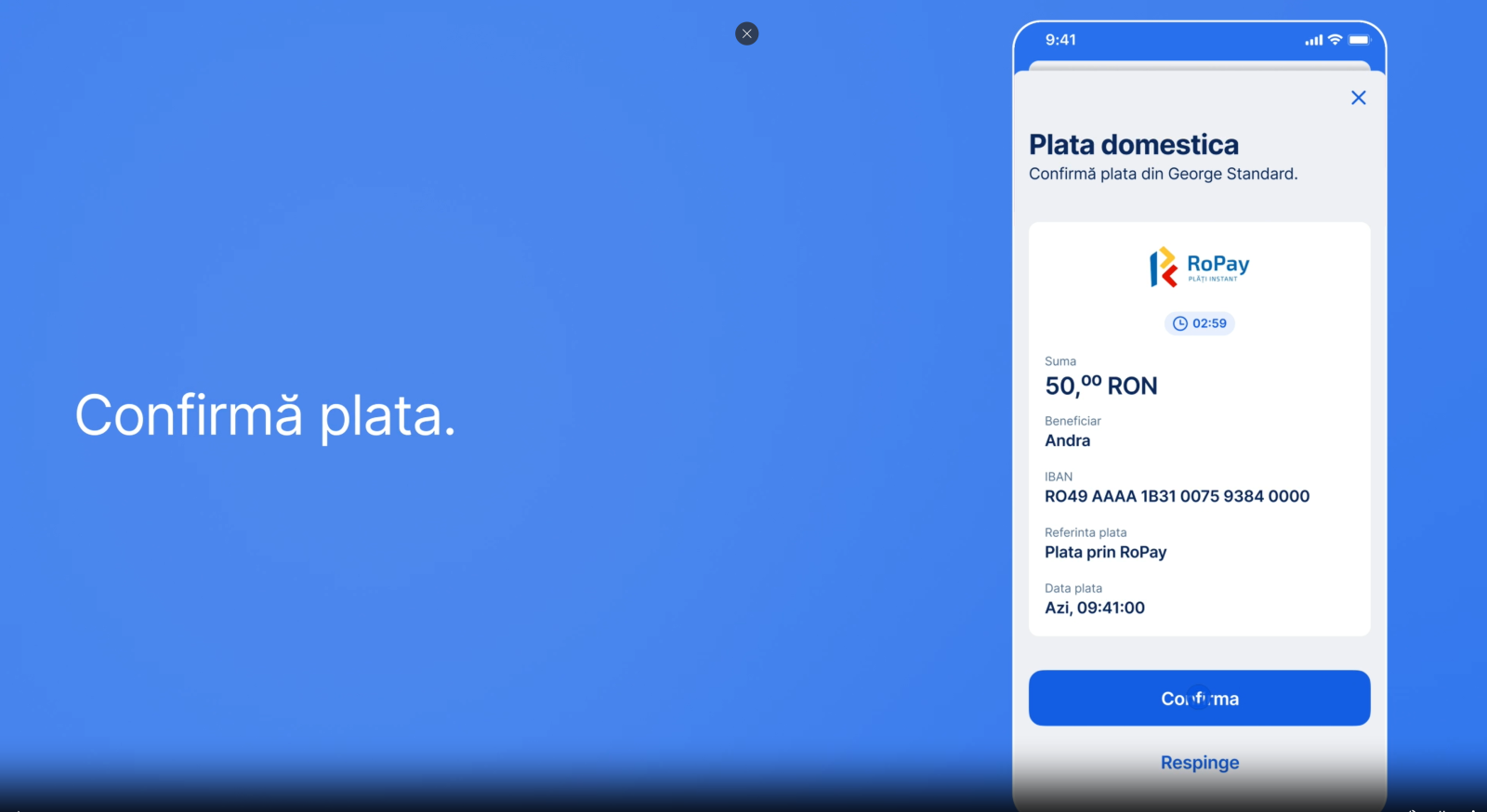 BCR se alătură sistemului RoPay: plăți instant prin cod QR direct din aplicația George