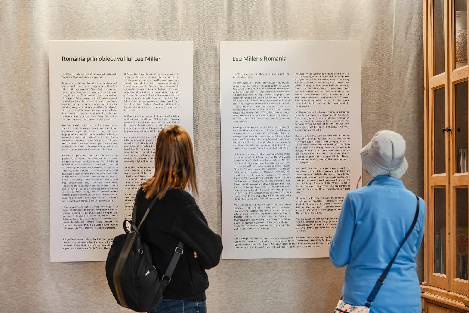 Cea mai amplă expoziție Lee Miller din România s-a deschis în Viscri Casa Regelui Charles al III-lea 4 002 The Kings House Viscri Lee Miller Exhibition © Cristina Bobe