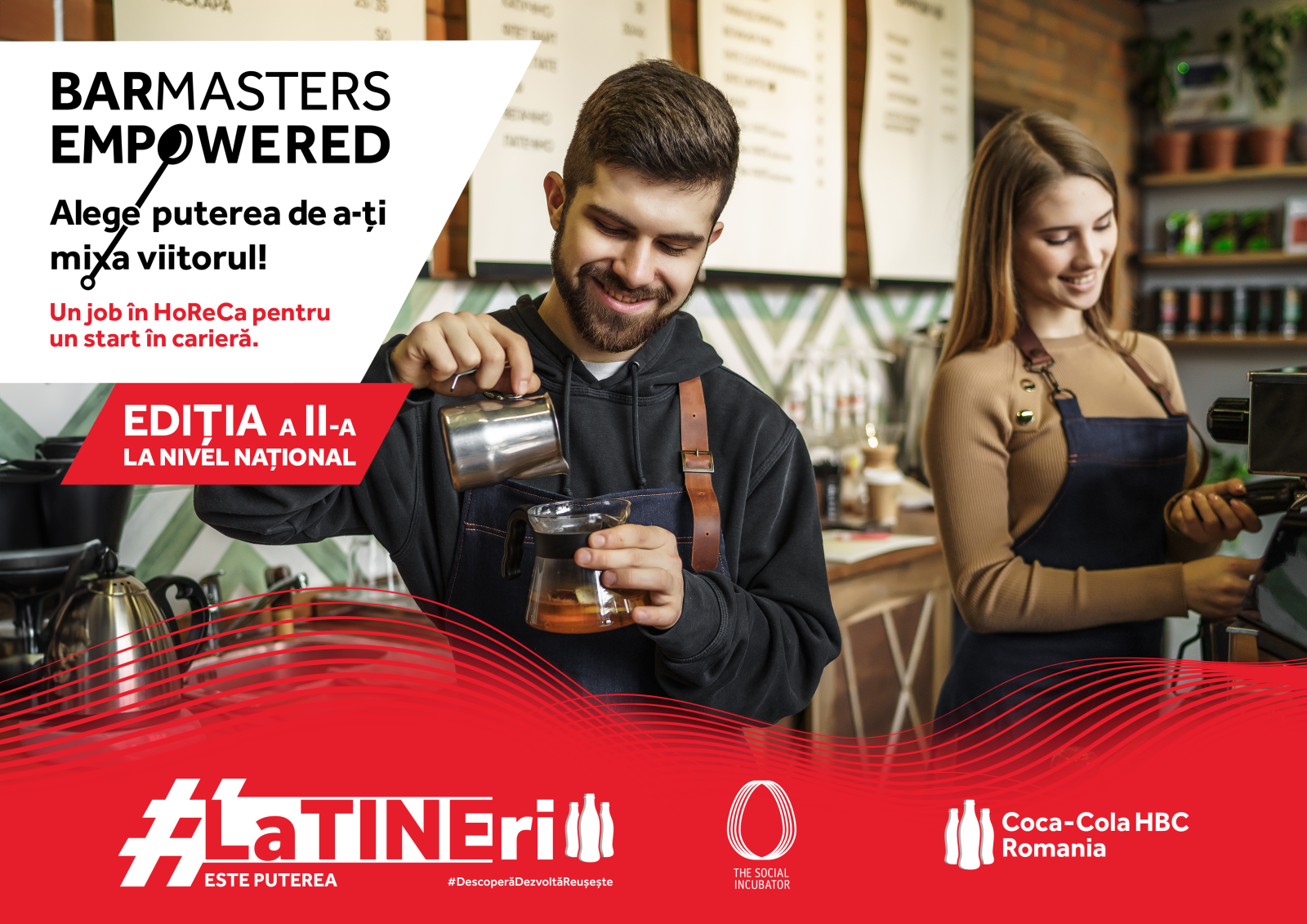 Barmasters Empowered, programul creat de Coca-Cola HBC România și Asociația The Social Incubator, se...