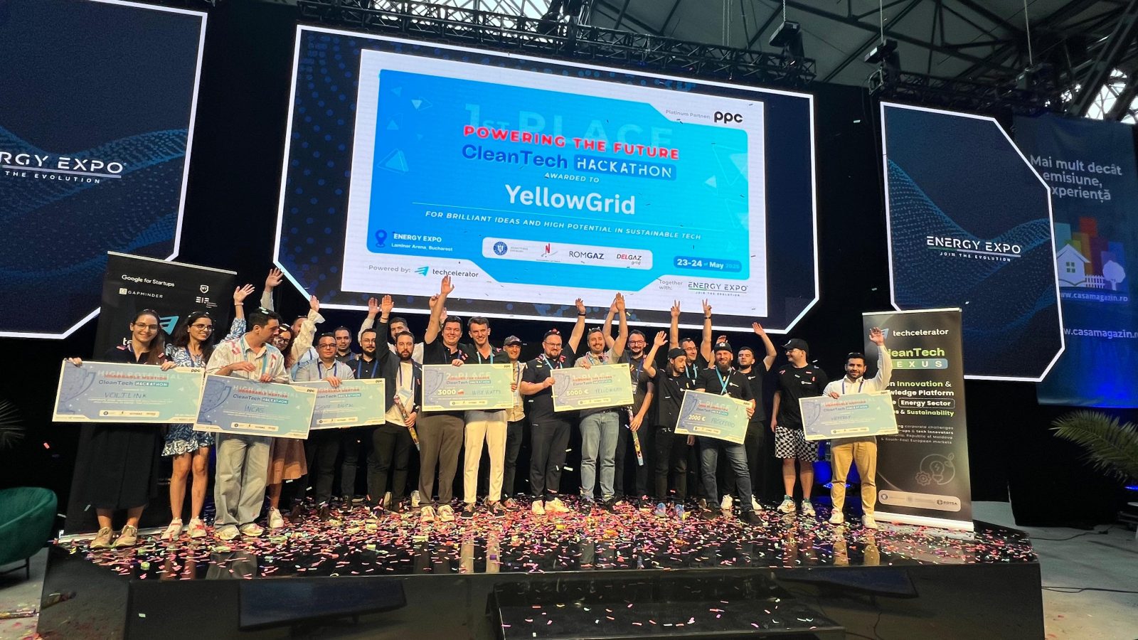 Cine sunt startup-urile care au câștigat CleanTech Hackathon, eveniment dedicat dezvoltării de soluț...