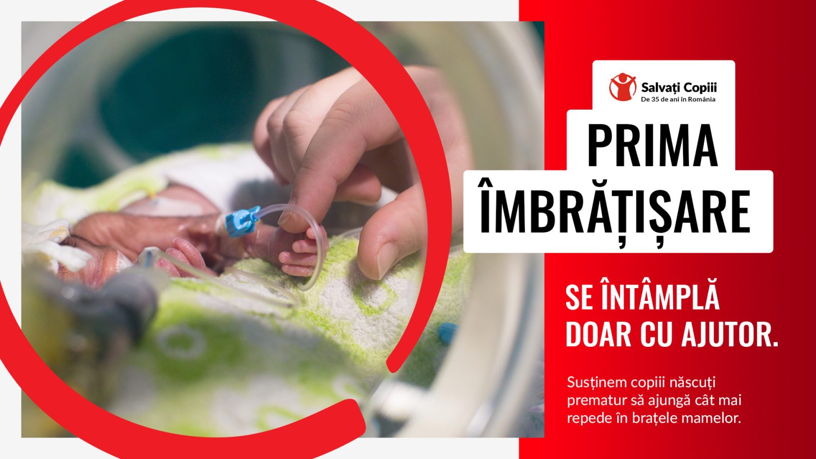 Salvați Copiii împlinește 35 de ani în România. Program de reducere a mortalității infantile