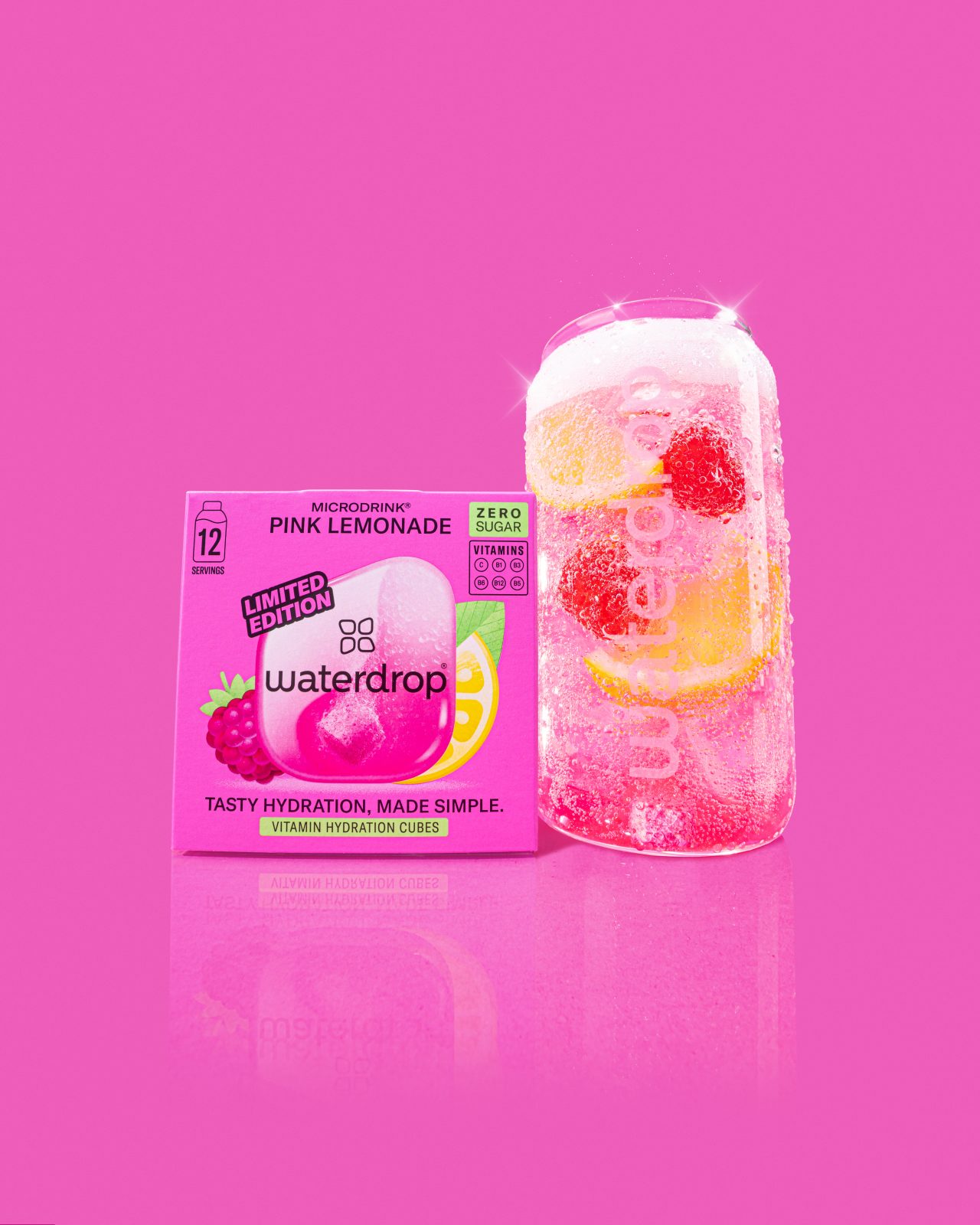 Waterdrop lansează în România ediția limitată Pink Lemonade