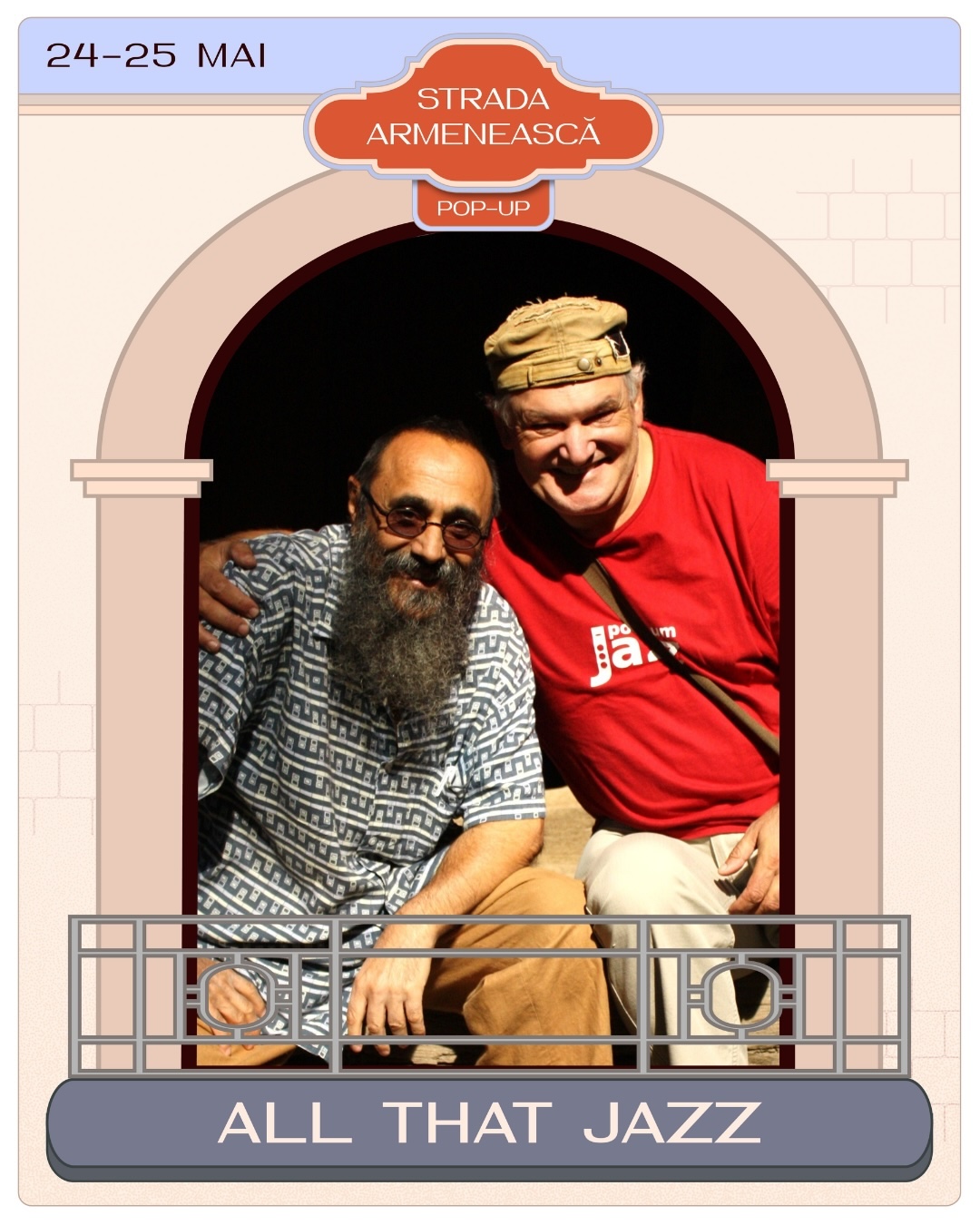 Strada Armeneasca Pop up All that jazz 2025 Harry Tavitian Cserey Csaba