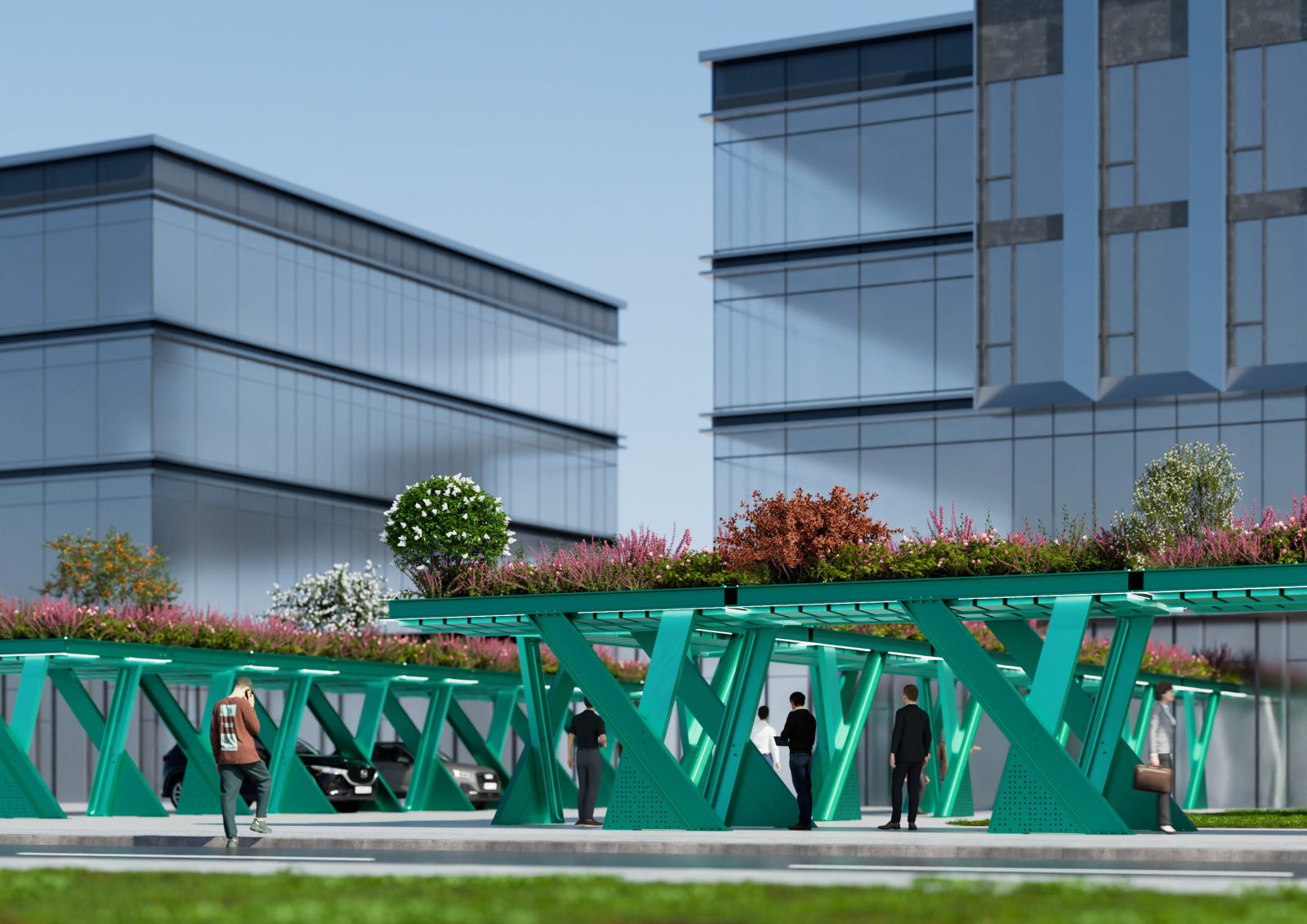 Conceptul de parcări verzi a ajuns și în România