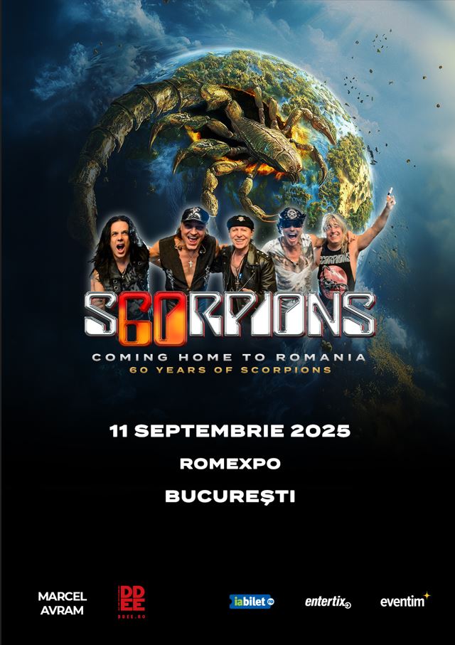 Scorpions 11 septembrie 2025 Romexpo