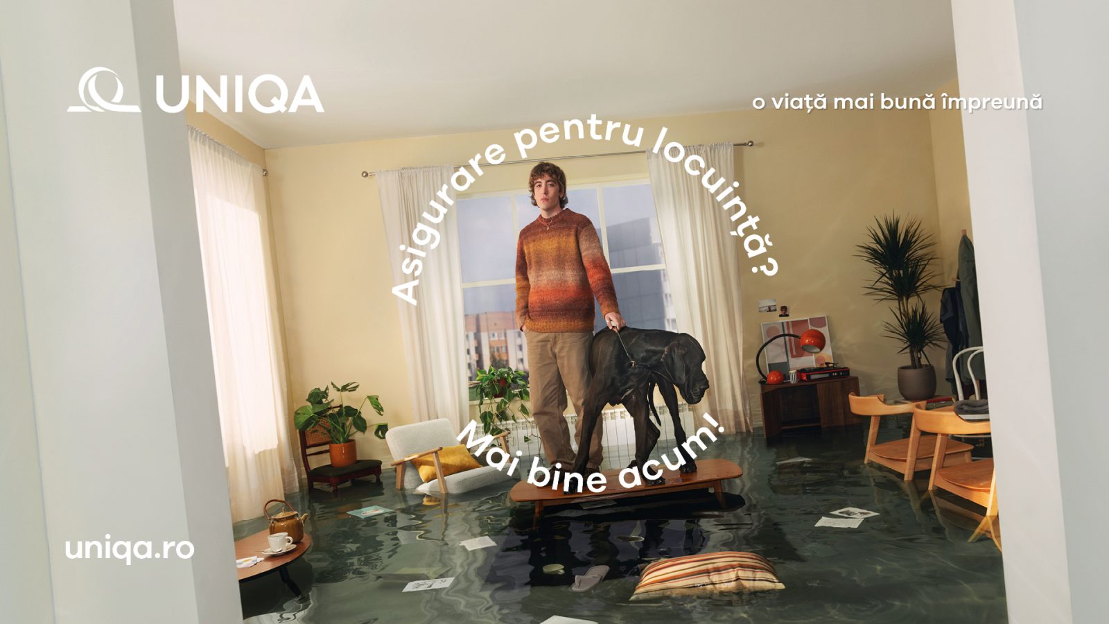 UNIQA a plătit cu 55% mai multe daune ale locuințelor cu asigurări de fenomene meteo extreme