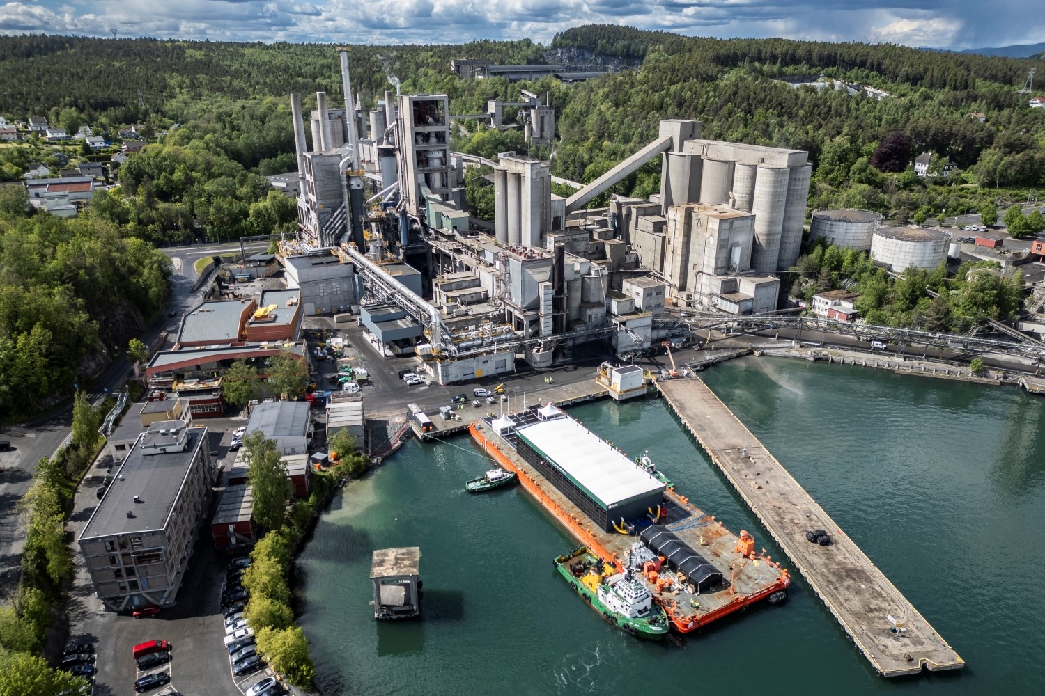 Heidelberg Materials a inaugurat oficial Brevik CCS în Norvegia și deschid o nouă eră în industria c...