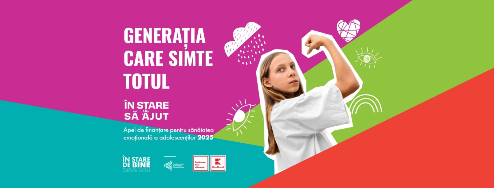 Apel În Stare să Ajut: Finanțare în valoare de 2 milioane de lei pentru proiecte care sprijină sănătatea emoțională a adolescenților
