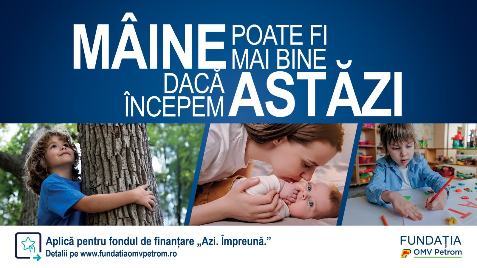 Fundația OMV Petrom lansează fondul: „Azi. Împreună”, prin care oferă finanțări organizațiilor nonpr...