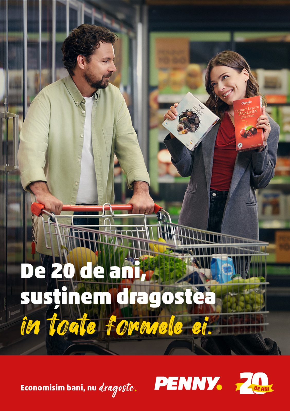 PENNY marchează 20 de ani în România cu ‘Forme de dragoste’ – gesturi simple prin care avem grijă unii de alții 1 KV PENNY 20 ani 1