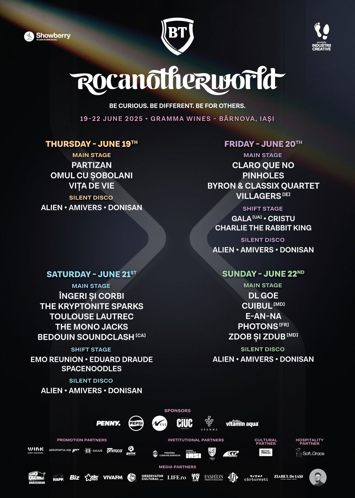 Cum arată line up-ul complet pentru a zecea ediție Rocanotherworld 1 Rocanotherworld 2025 full line up