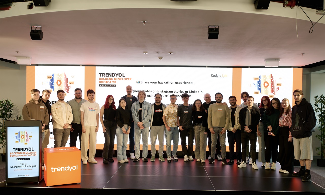 Primul bootcamp tech Trendyol în România atrage peste 80 de studenți din toată țara