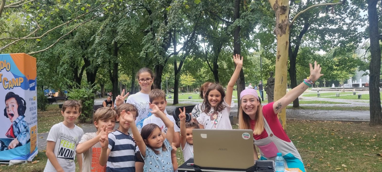 Copiii devin mici jurnaliști la Radio Boot Camp