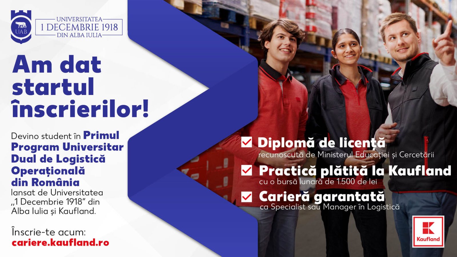 Kaufland Romania program logistica vizual