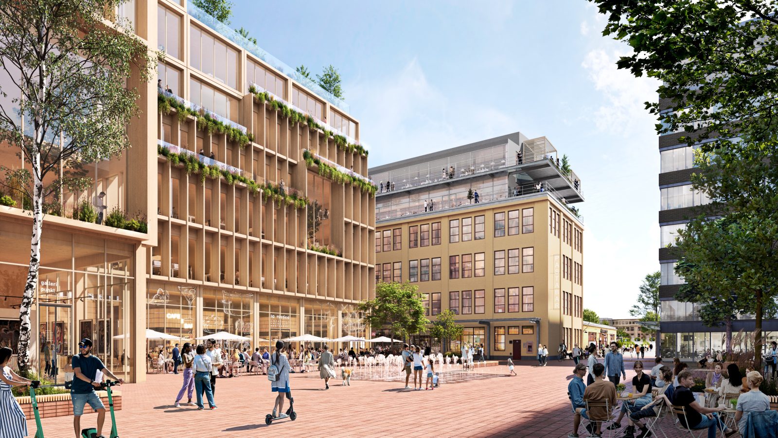 Stockholm Wood City: Orașul de lemn, unde rădăcinile întâlnesc inovația
