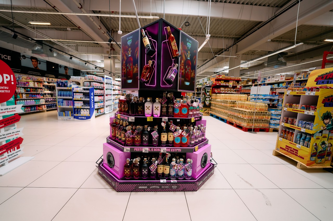 Pernod Ricard și Mediascope au adus energia de festival în marile lanțuri de retail prin experiențe ...