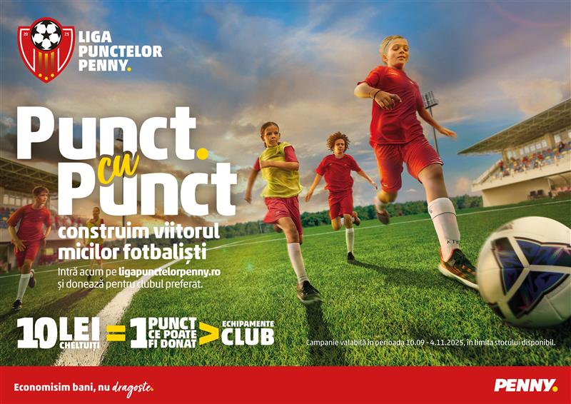 PENNY România lansează a treia ediție a programului Liga Punctelor PENNY